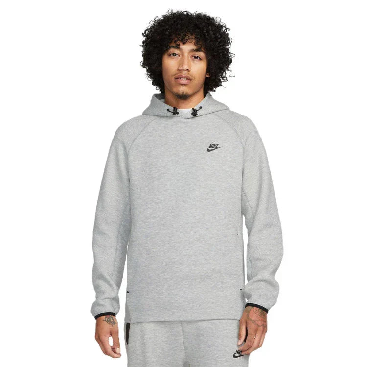 Sweat Nike Tech Fleece Gris – vue 2