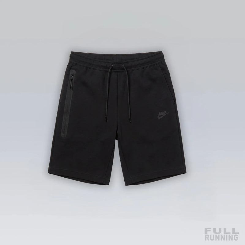 Short Tech Fleece Noir – vue 1