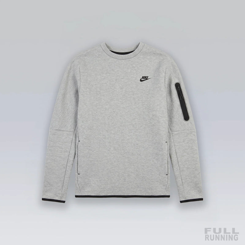 Pull Tech Fleece Gris – vue 1