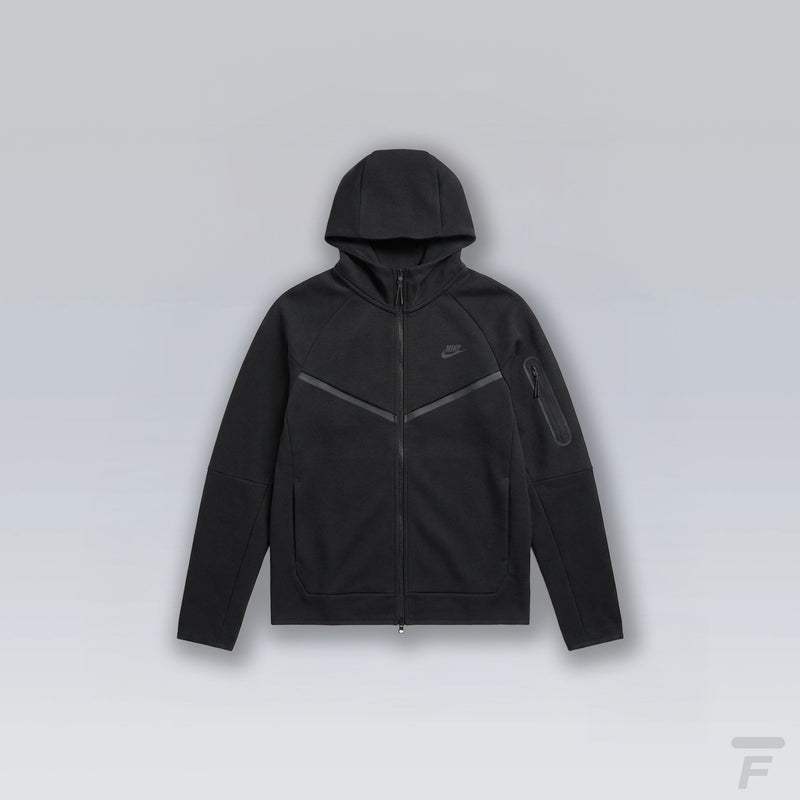 Veste Tech Fleece Noir – vue 1