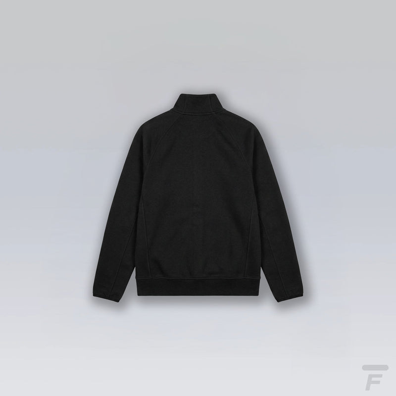 Veste demi-zippée “kangourou” Tech Fleece Noire – vue 2