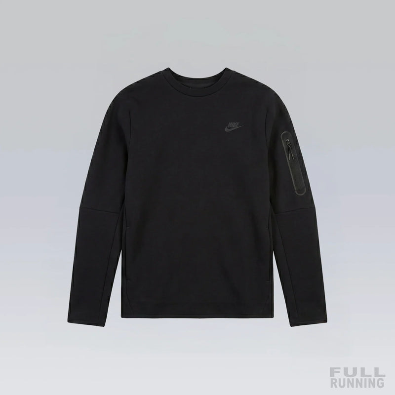 Pull Tech Fleece Noir – vue 1