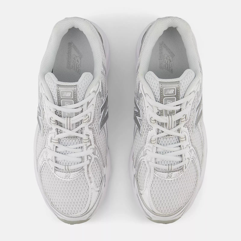 New Balance 740 Argent Et Blanc – vue 3