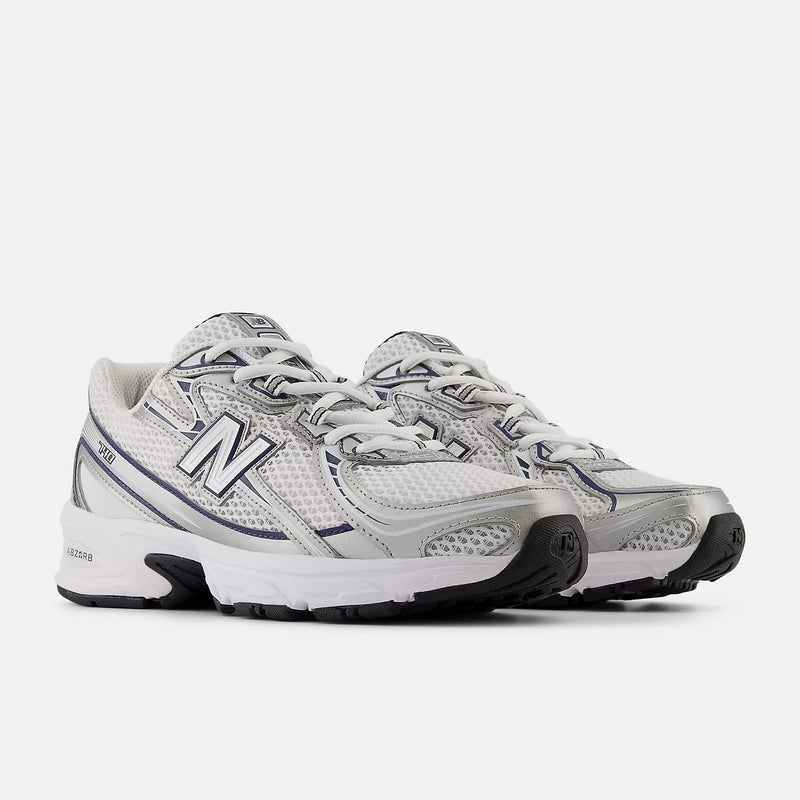 New Balance 740 Gris Et Bleu – vue 2