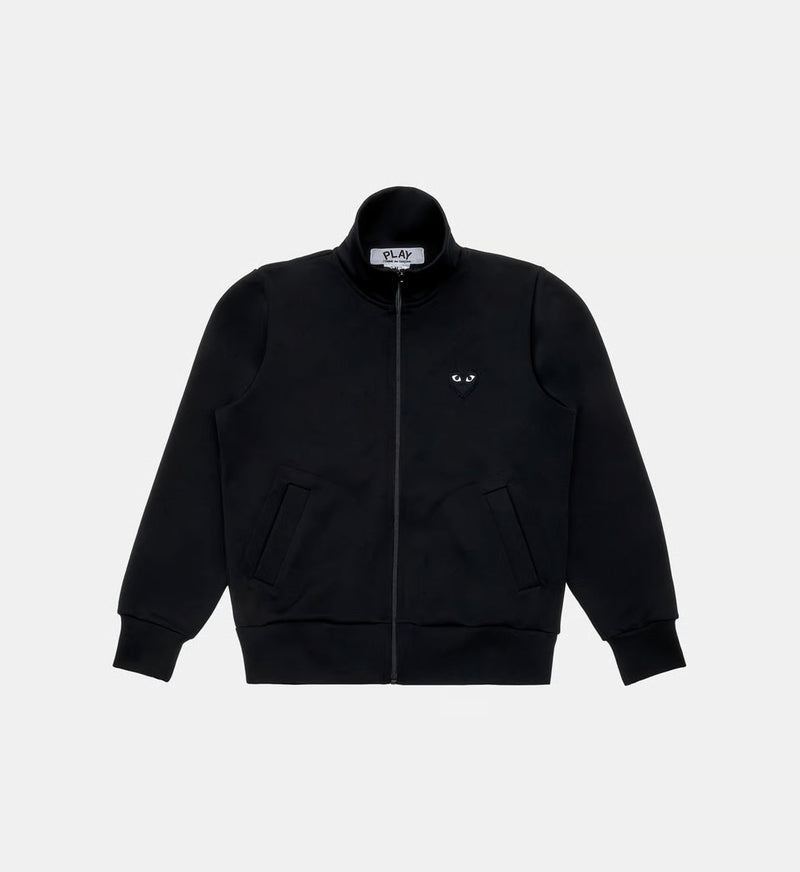 Sweat zippé CDG Sans Capuche Noir – vue 1