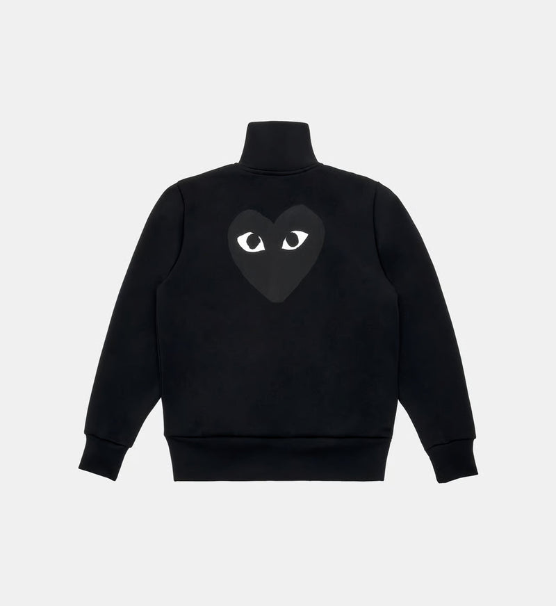 Sweat zippé CDG Sans Capuche Noir – vue 2