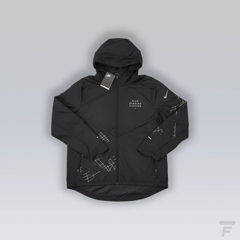 Veste De Running Division Noir – vue 1